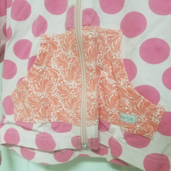 Naartjie kids As 6 Large Pink Polka Dot EUC - Picture 4 of 4